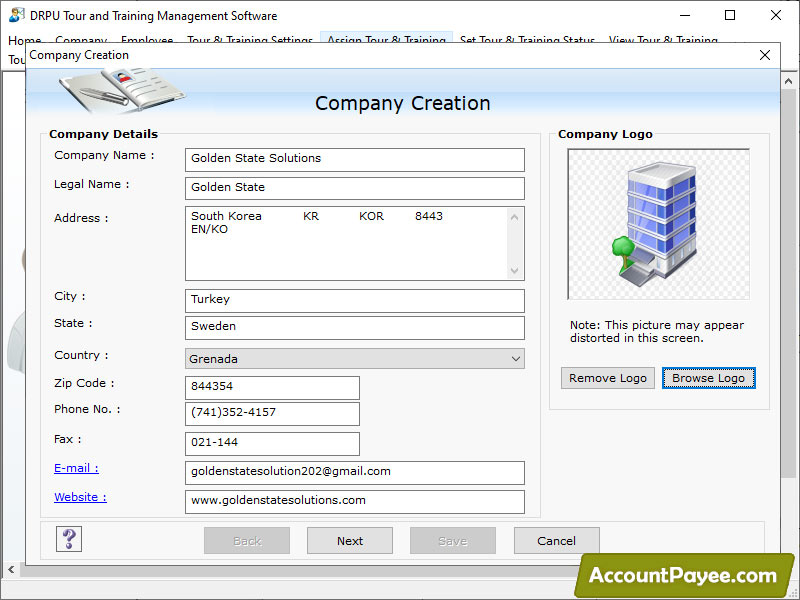 Tour Scheduling Software