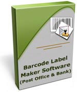 Barcode Label Maker Software - Post Office and Bank Edition