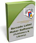 Barcode Label Maker Software - Publishers and Library Edition