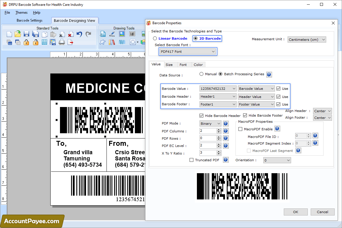 pharmacy label maker