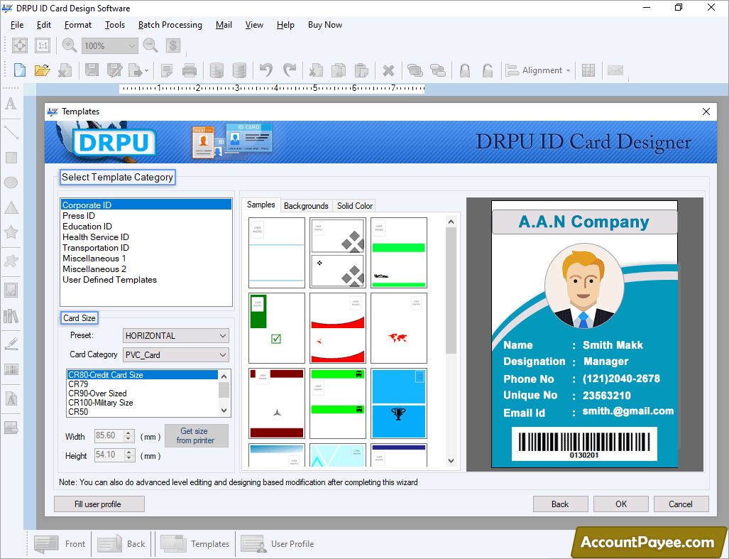 Free Student Id Template from www.accountpayee.com